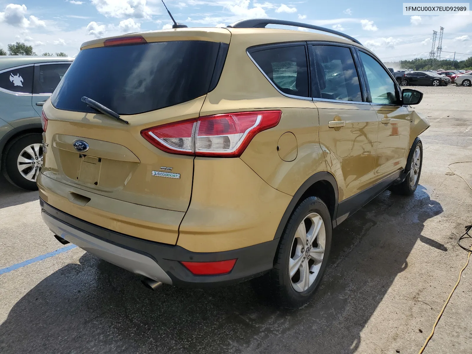 2014 Ford Escape Se VIN: 1FMCU0GX7EUD92989 Lot: 67962694