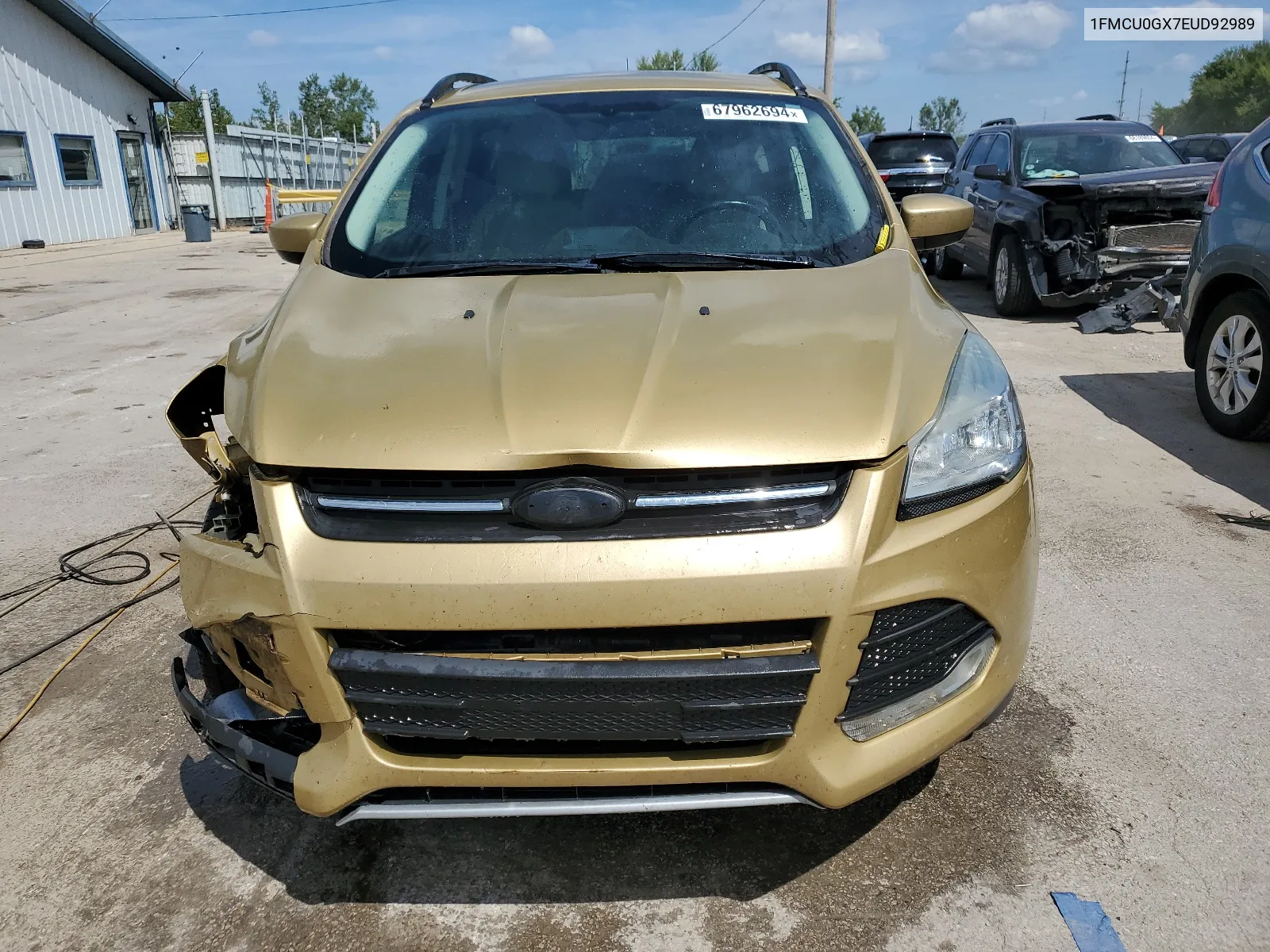 2014 Ford Escape Se VIN: 1FMCU0GX7EUD92989 Lot: 67962694