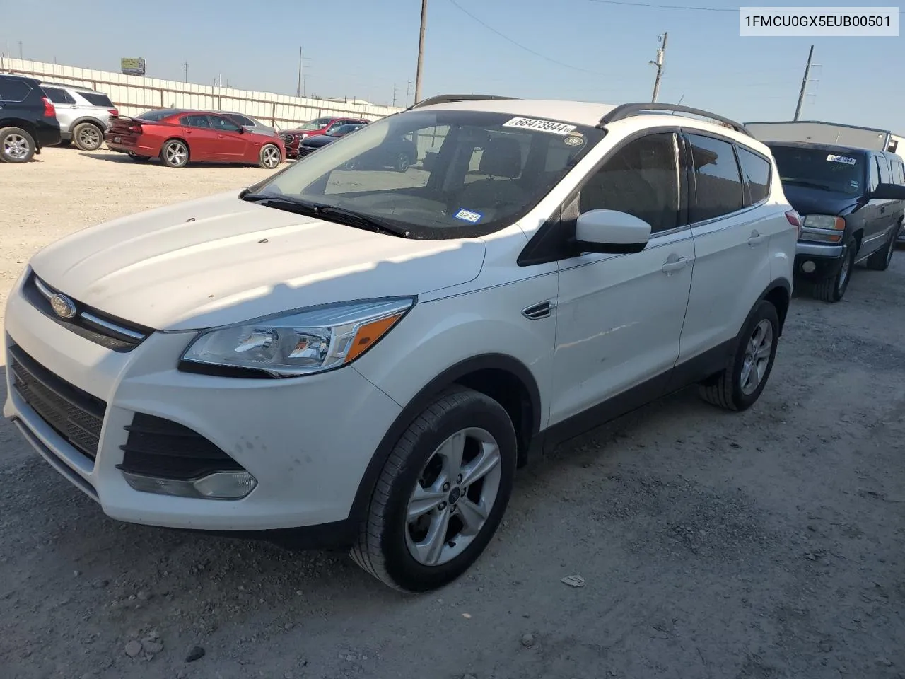 2014 Ford Escape Se VIN: 1FMCU0GX5EUB00501 Lot: 68473944