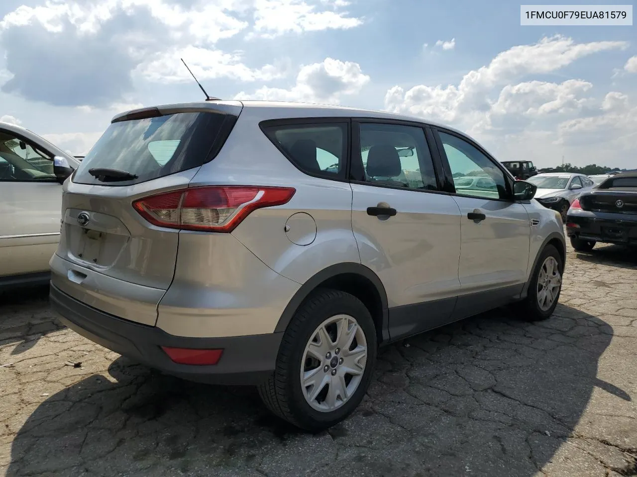 2014 Ford Escape S VIN: 1FMCU0F79EUA81579 Lot: 68666363