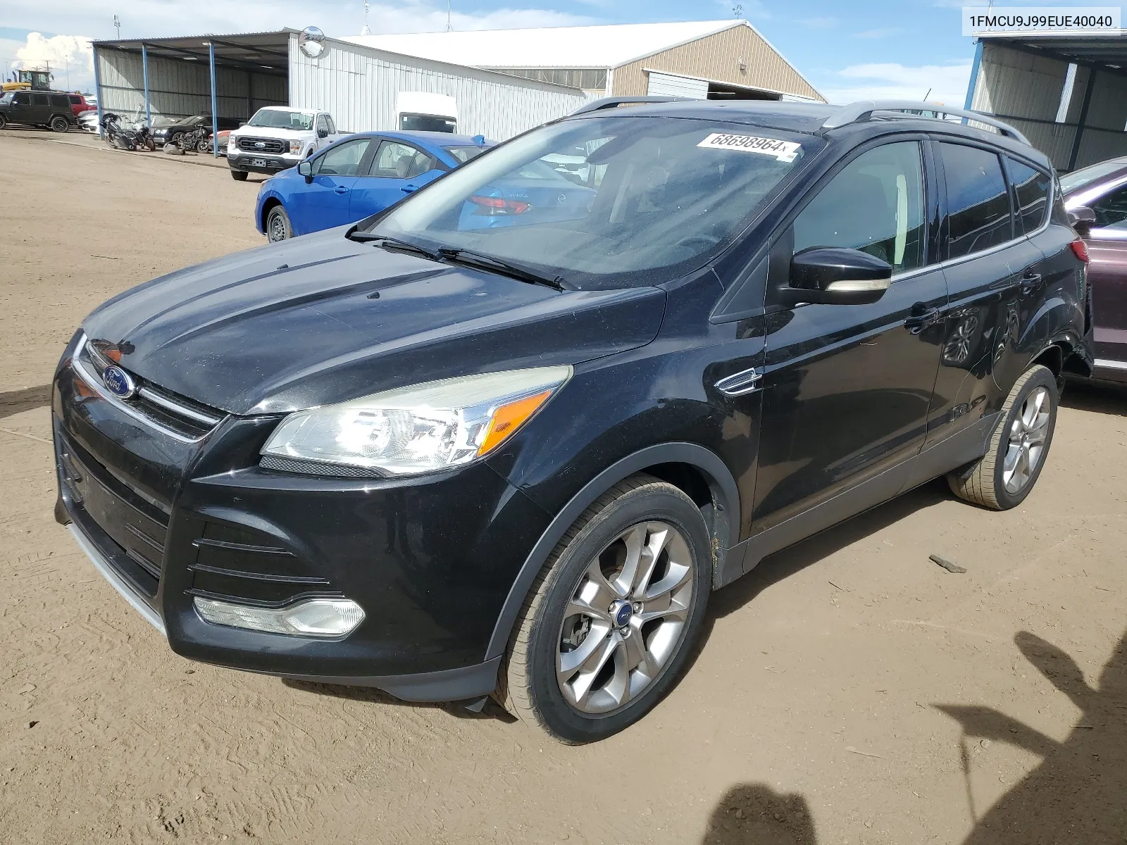 2014 Ford Escape Titanium VIN: 1FMCU9J99EUE40040 Lot: 68698964