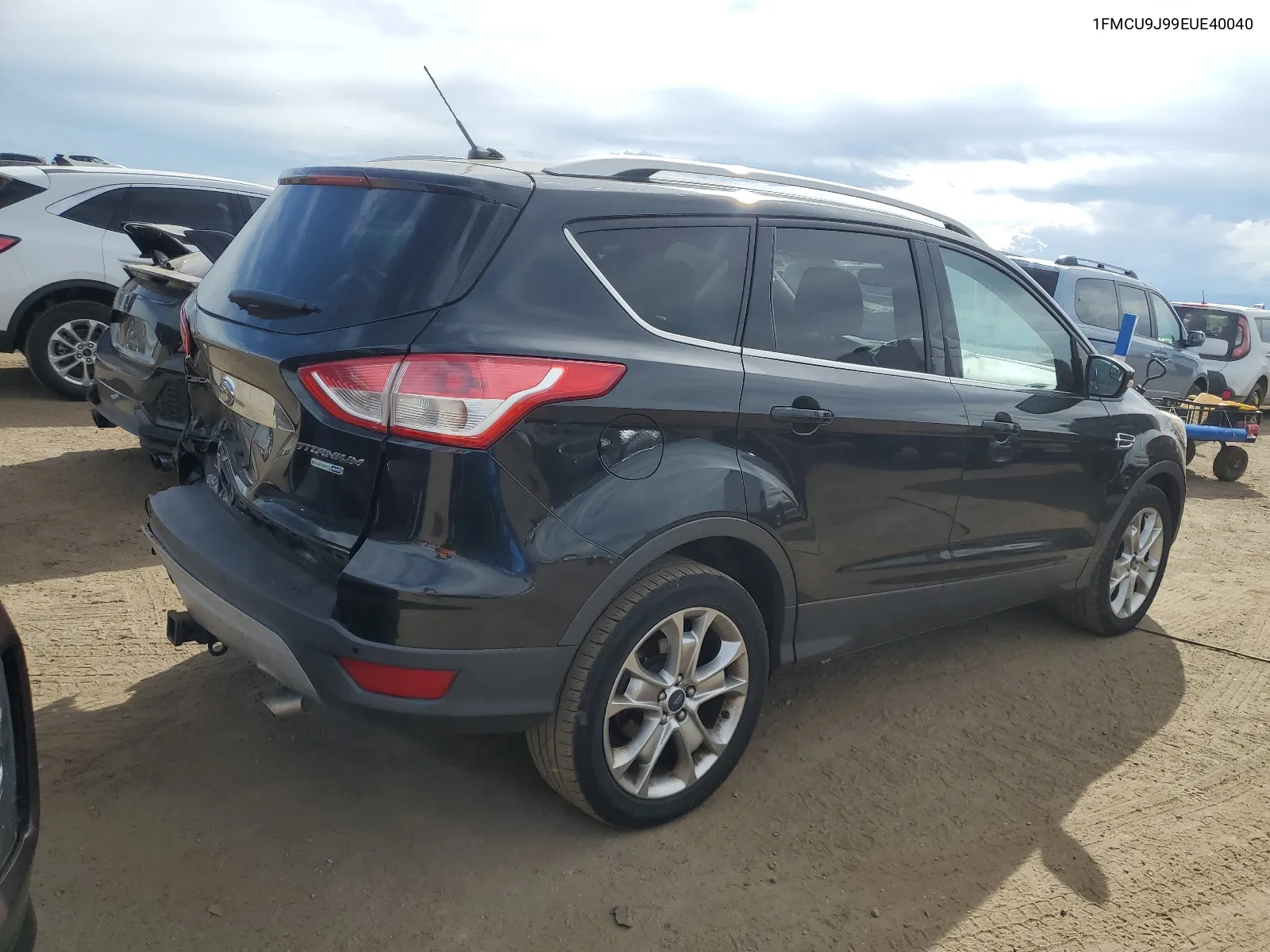 2014 Ford Escape Titanium VIN: 1FMCU9J99EUE40040 Lot: 68698964