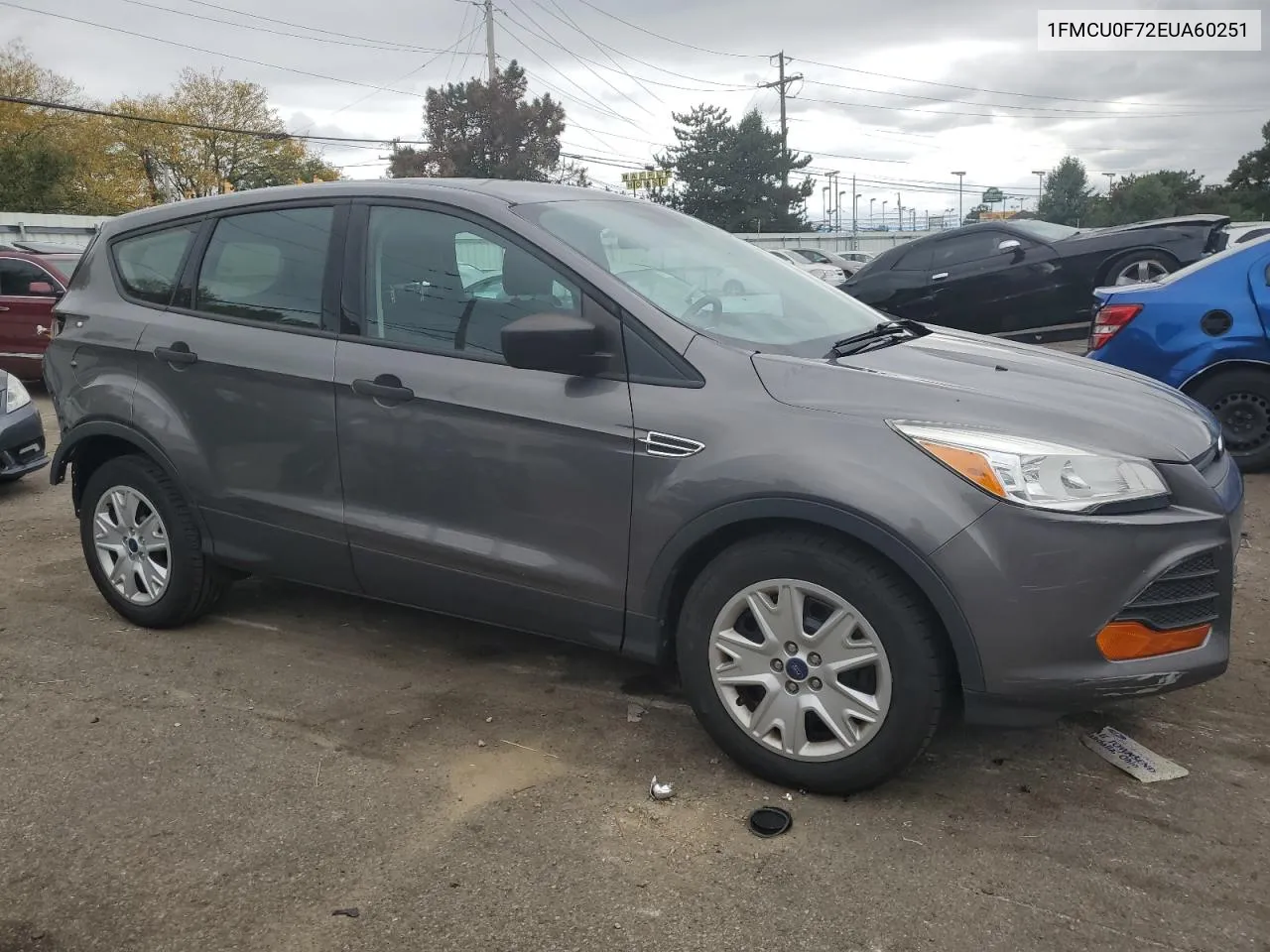 2014 Ford Escape S VIN: 1FMCU0F72EUA60251 Lot: 68871183