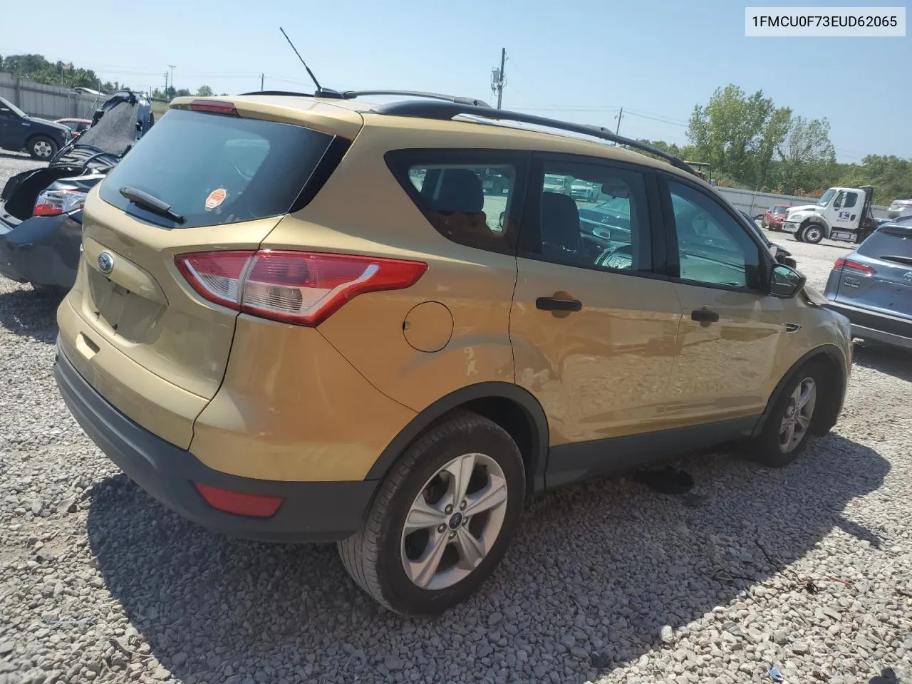 2014 Ford Escape S VIN: 1FMCU0F73EUD62065 Lot: 68892754