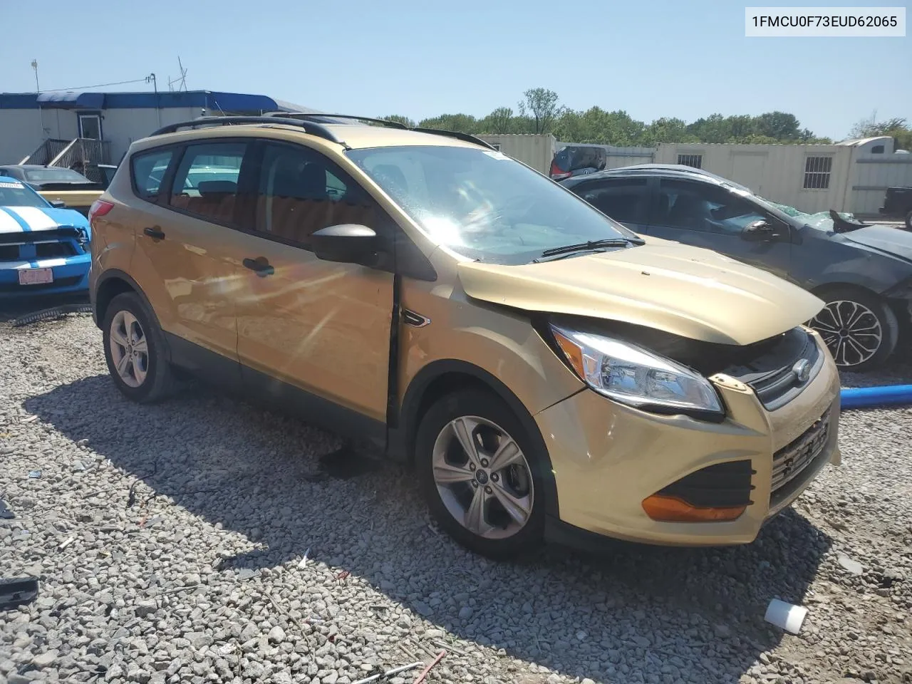 2014 Ford Escape S VIN: 1FMCU0F73EUD62065 Lot: 68892754