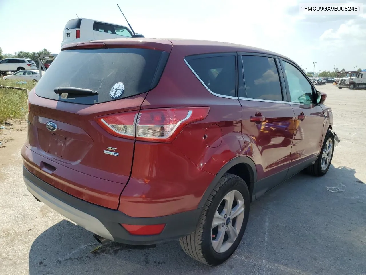 2014 Ford Escape Se VIN: 1FMCU9GX9EUC82451 Lot: 68973854