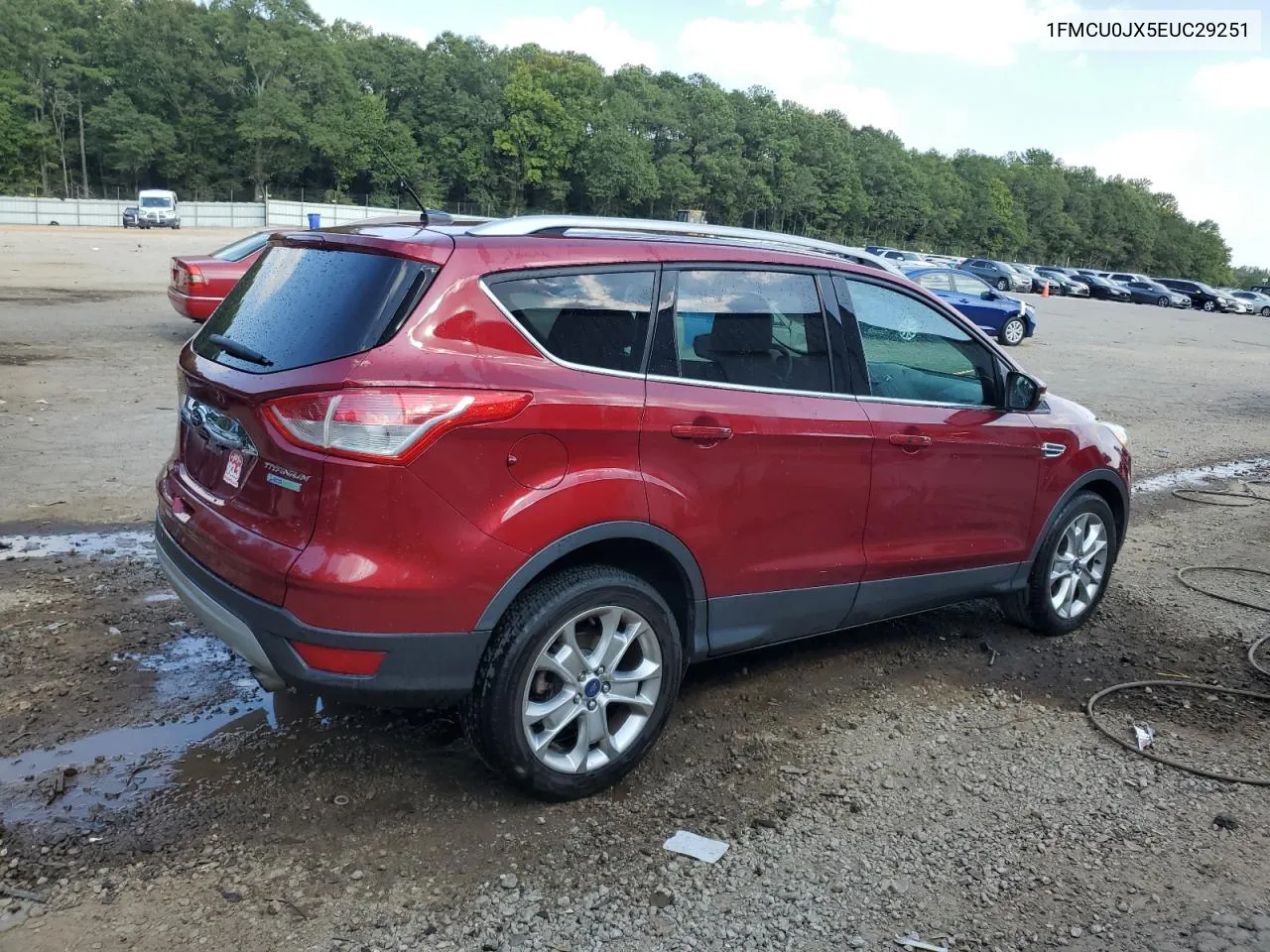 2014 Ford Escape Titanium VIN: 1FMCU0JX5EUC29251 Lot: 68988324