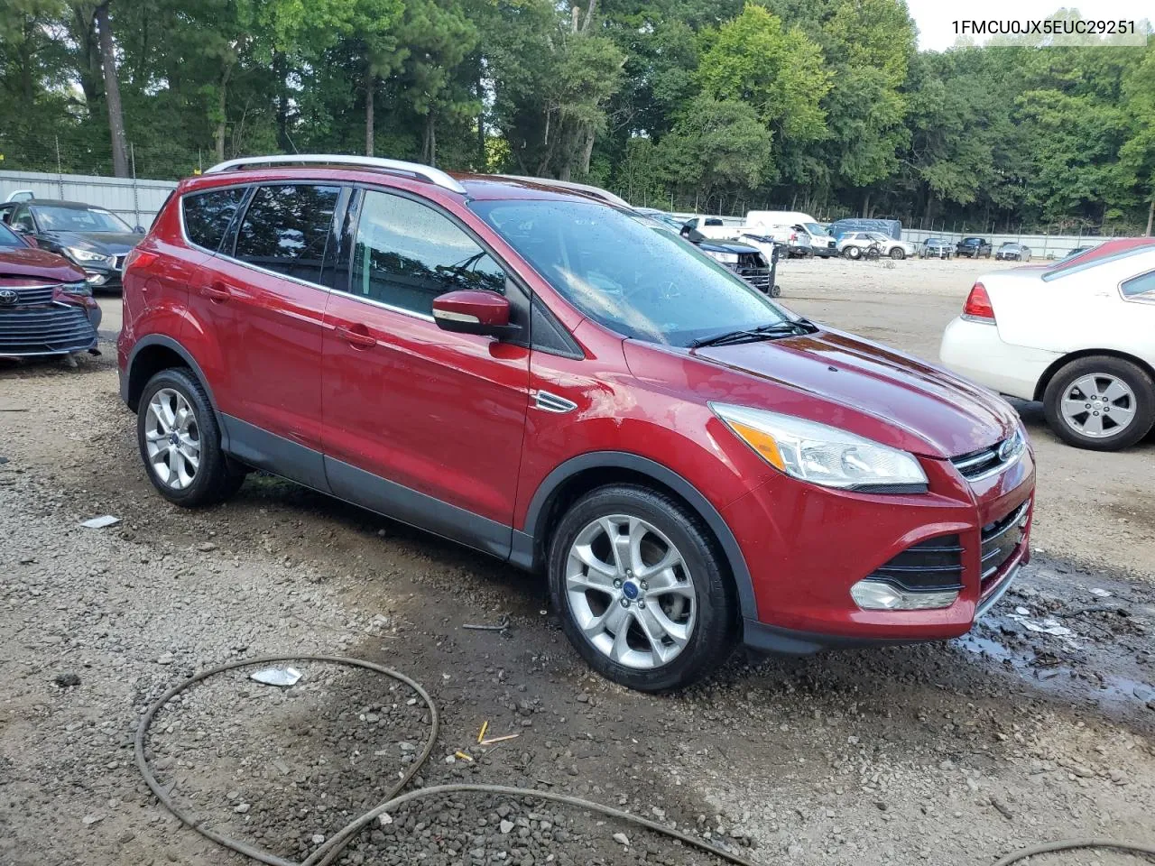 2014 Ford Escape Titanium VIN: 1FMCU0JX5EUC29251 Lot: 68988324