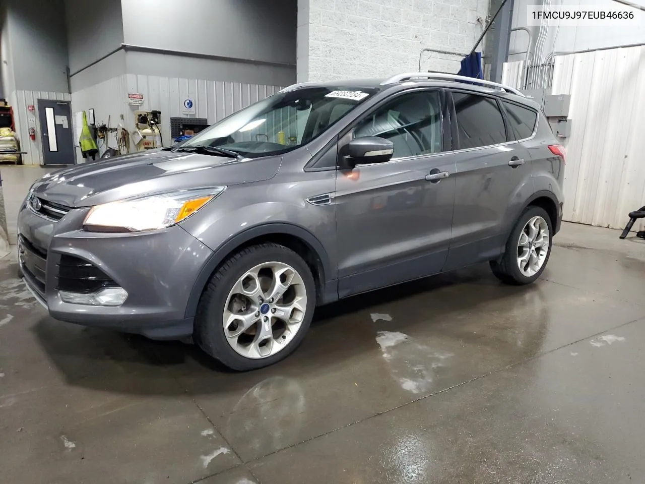 2014 Ford Escape Titanium VIN: 1FMCU9J97EUB46636 Lot: 69232234