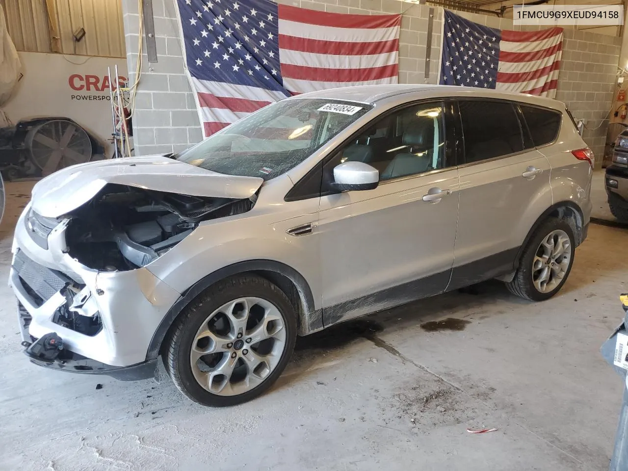 2014 Ford Escape Se VIN: 1FMCU9G9XEUD94158 Lot: 69240834