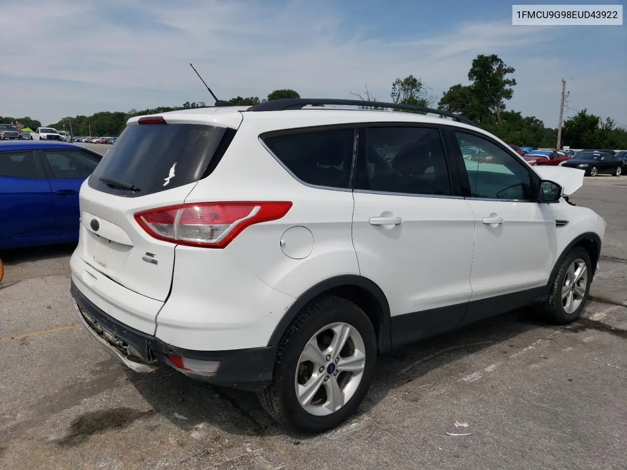 2014 Ford Escape Se VIN: 1FMCU9G98EUD43922 Lot: 69272584