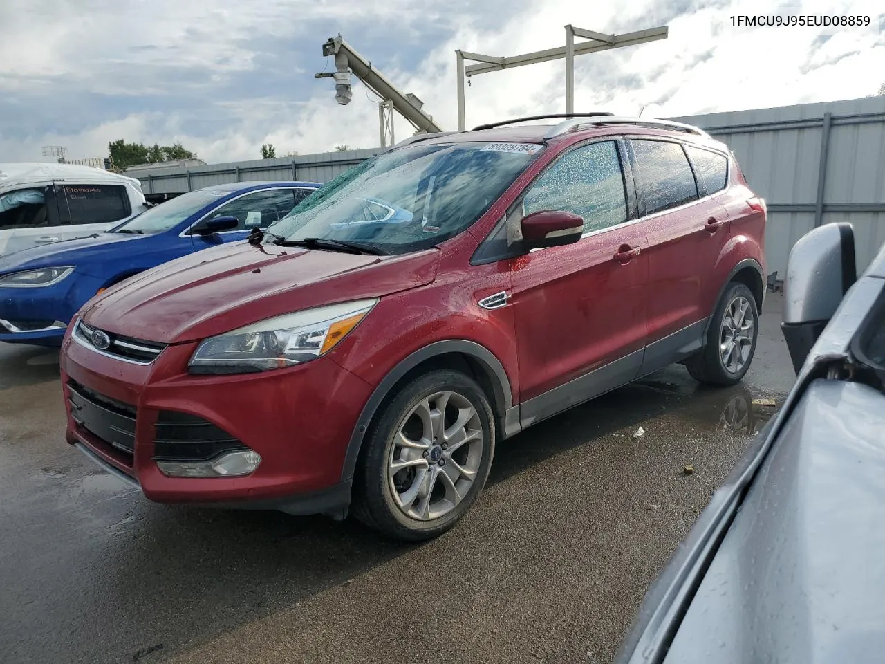 2014 Ford Escape Titanium VIN: 1FMCU9J95EUD08859 Lot: 69309784