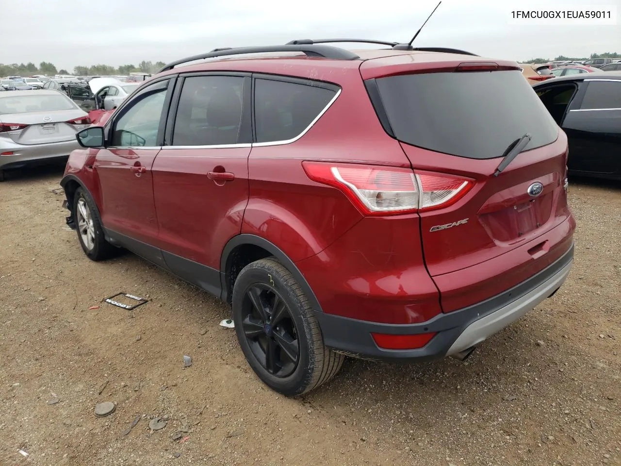 2014 Ford Escape Se VIN: 1FMCU0GX1EUA59011 Lot: 69401054