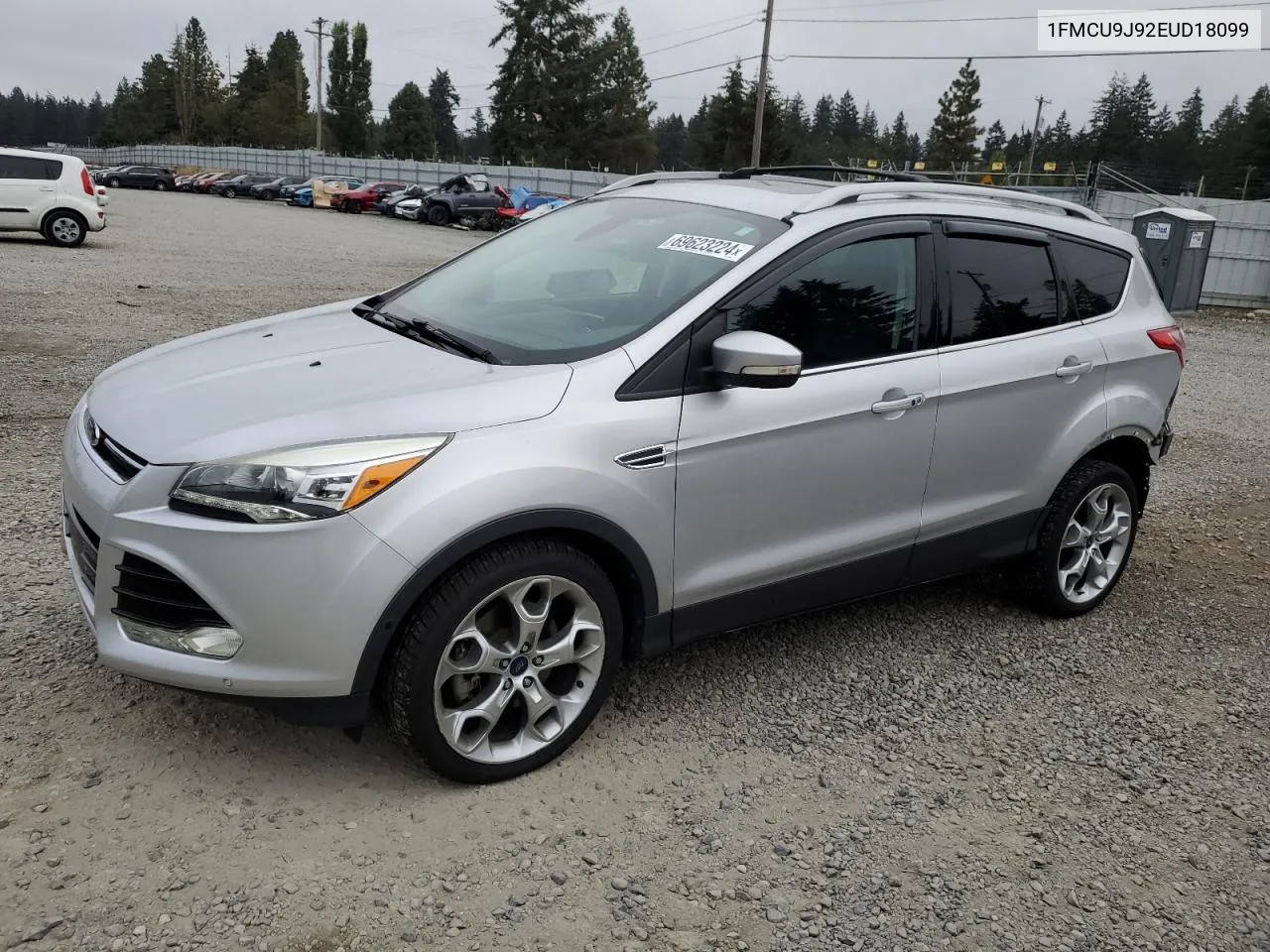 1FMCU9J92EUD18099 2014 Ford Escape Titanium