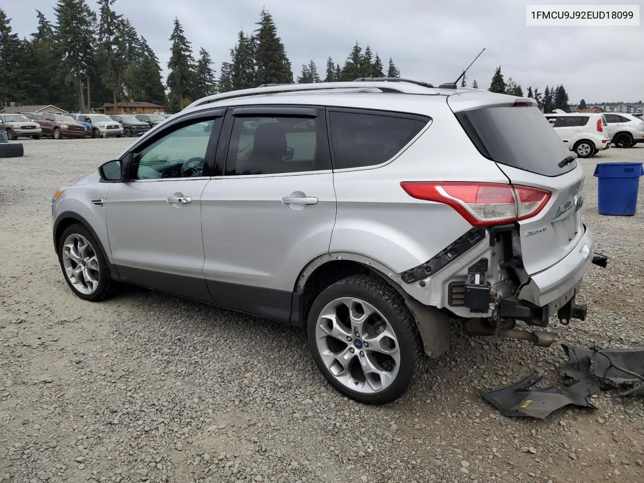 2014 Ford Escape Titanium VIN: 1FMCU9J92EUD18099 Lot: 69623224