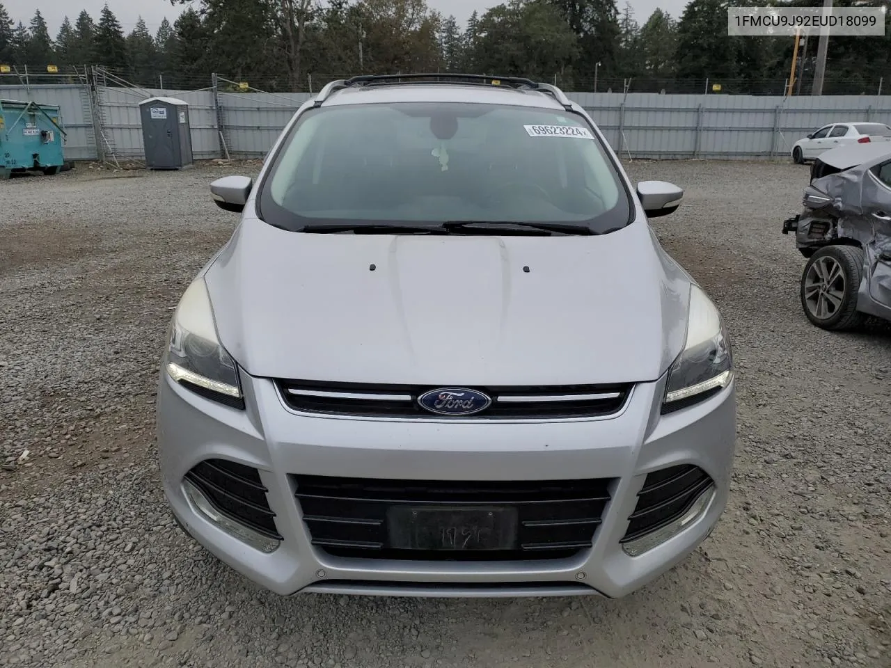 2014 Ford Escape Titanium VIN: 1FMCU9J92EUD18099 Lot: 69623224