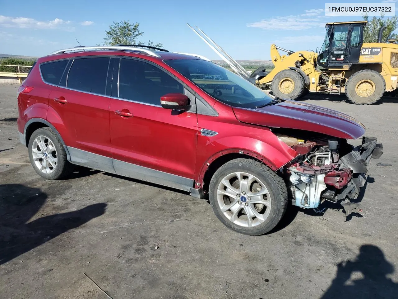 2014 Ford Escape Titanium VIN: 1FMCU0J97EUC37322 Lot: 69829054