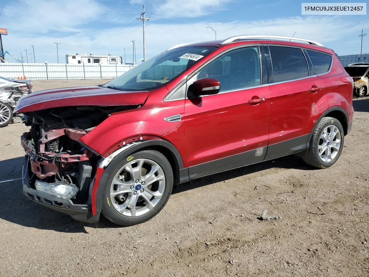 1FMCU9JX3EUE12457 2014 Ford Escape Titanium