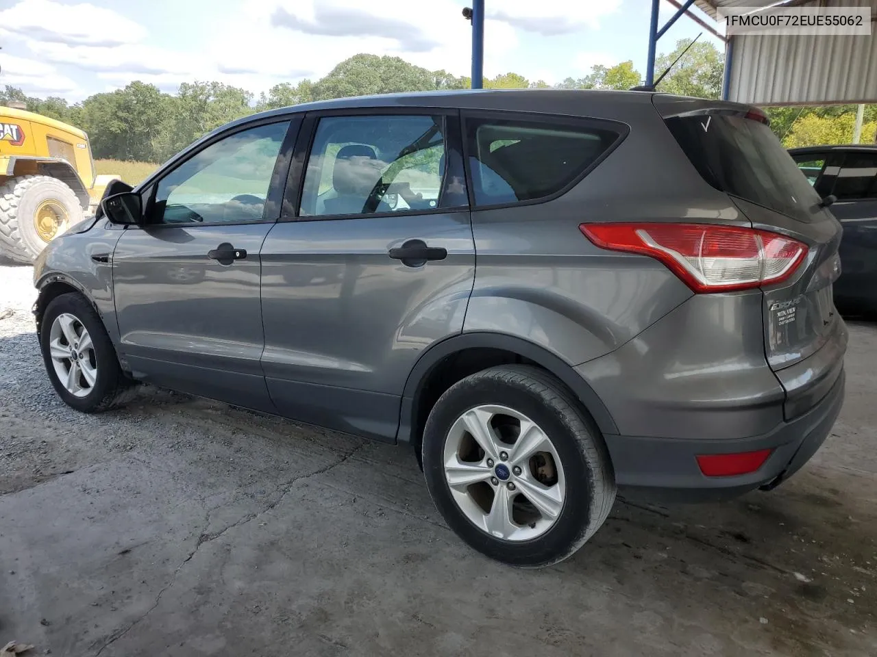 2014 Ford Escape S VIN: 1FMCU0F72EUE55062 Lot: 69923944