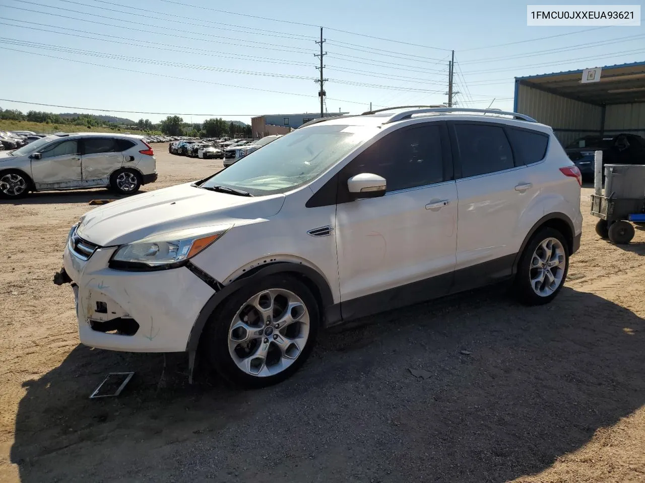 2014 Ford Escape Titanium VIN: 1FMCU0JXXEUA93621 Lot: 69964114