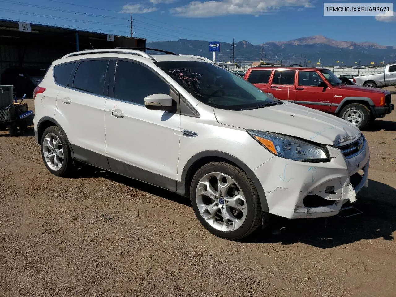 2014 Ford Escape Titanium VIN: 1FMCU0JXXEUA93621 Lot: 69964114