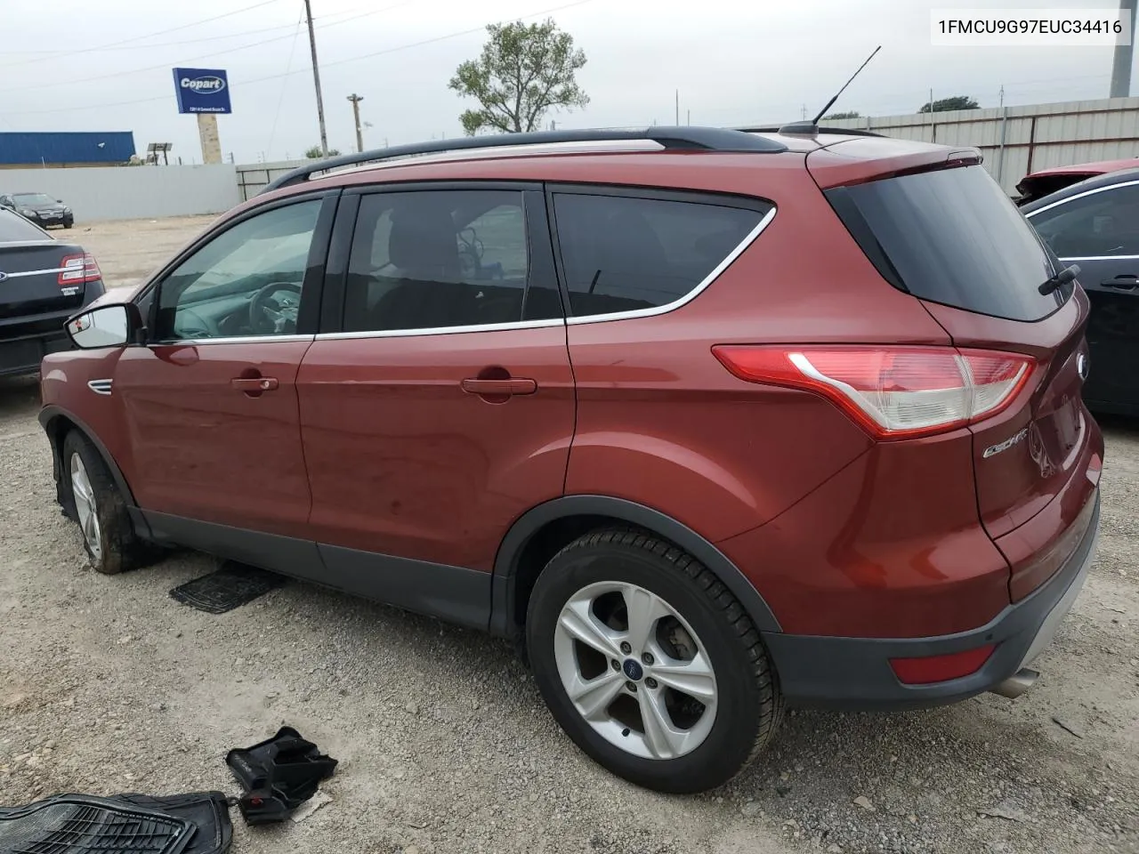 2014 Ford Escape Se VIN: 1FMCU9G97EUC34416 Lot: 70048944