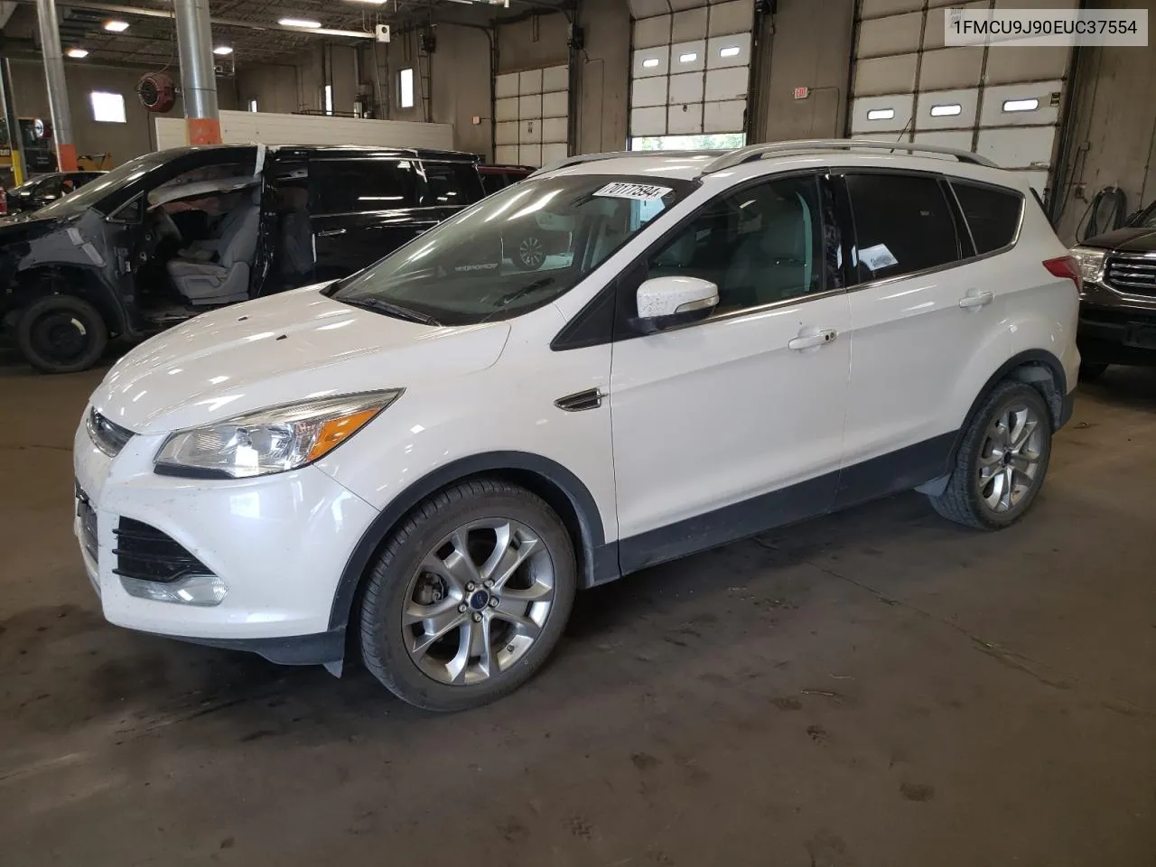 2014 Ford Escape Titanium VIN: 1FMCU9J90EUC37554 Lot: 70177594