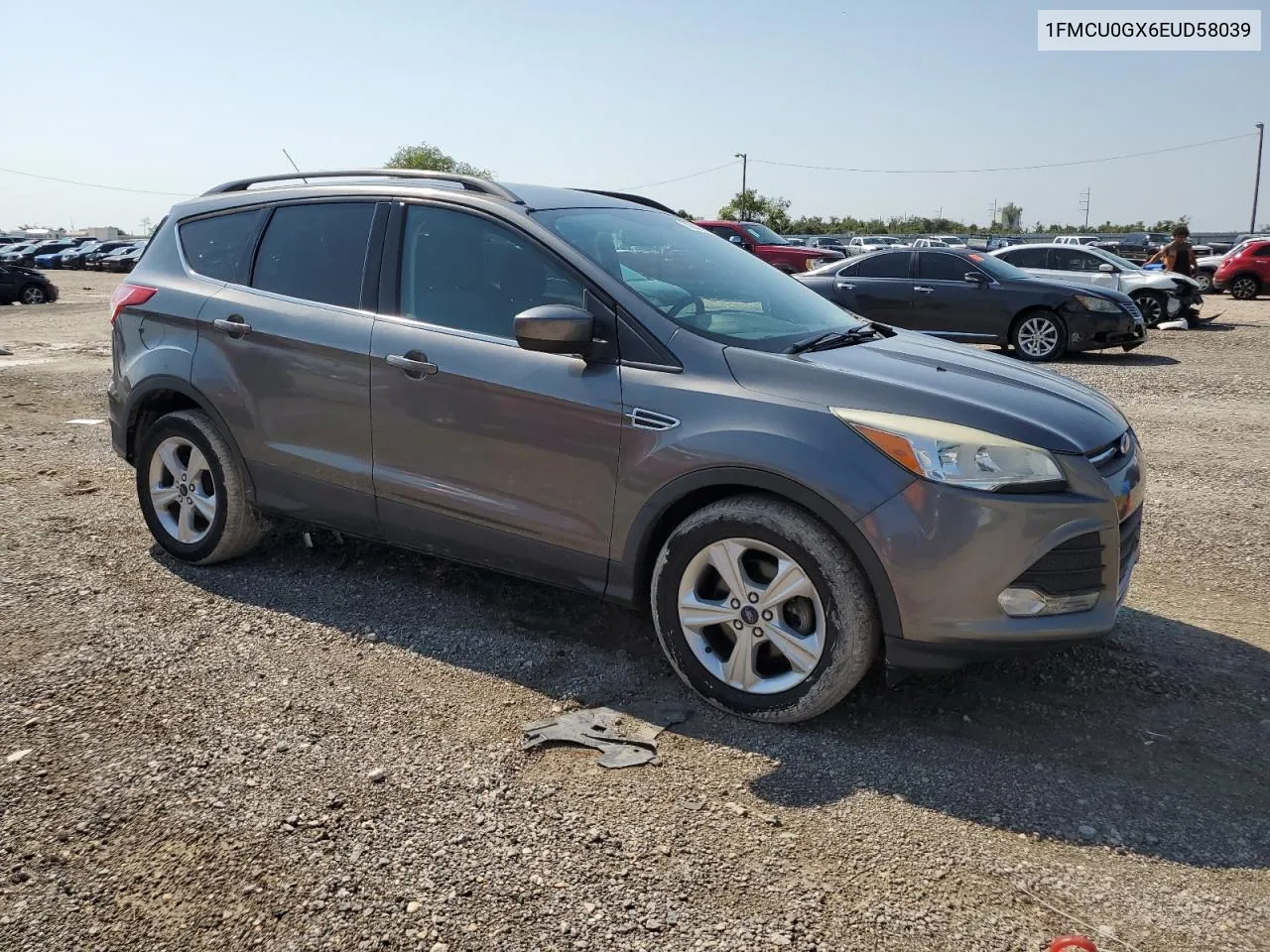 2014 Ford Escape Se VIN: 1FMCU0GX6EUD58039 Lot: 70686854