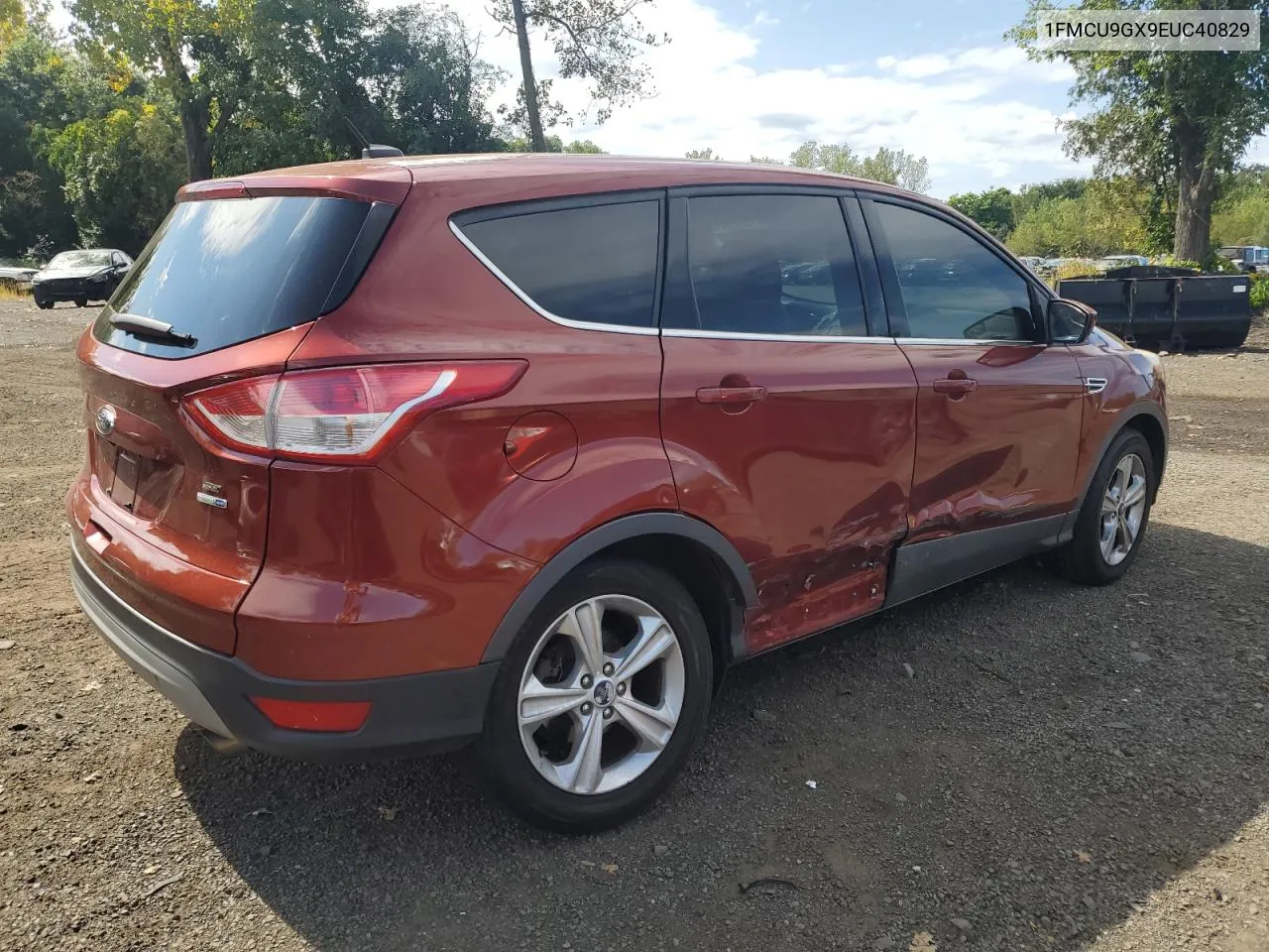 2014 Ford Escape Se VIN: 1FMCU9GX9EUC40829 Lot: 70745604