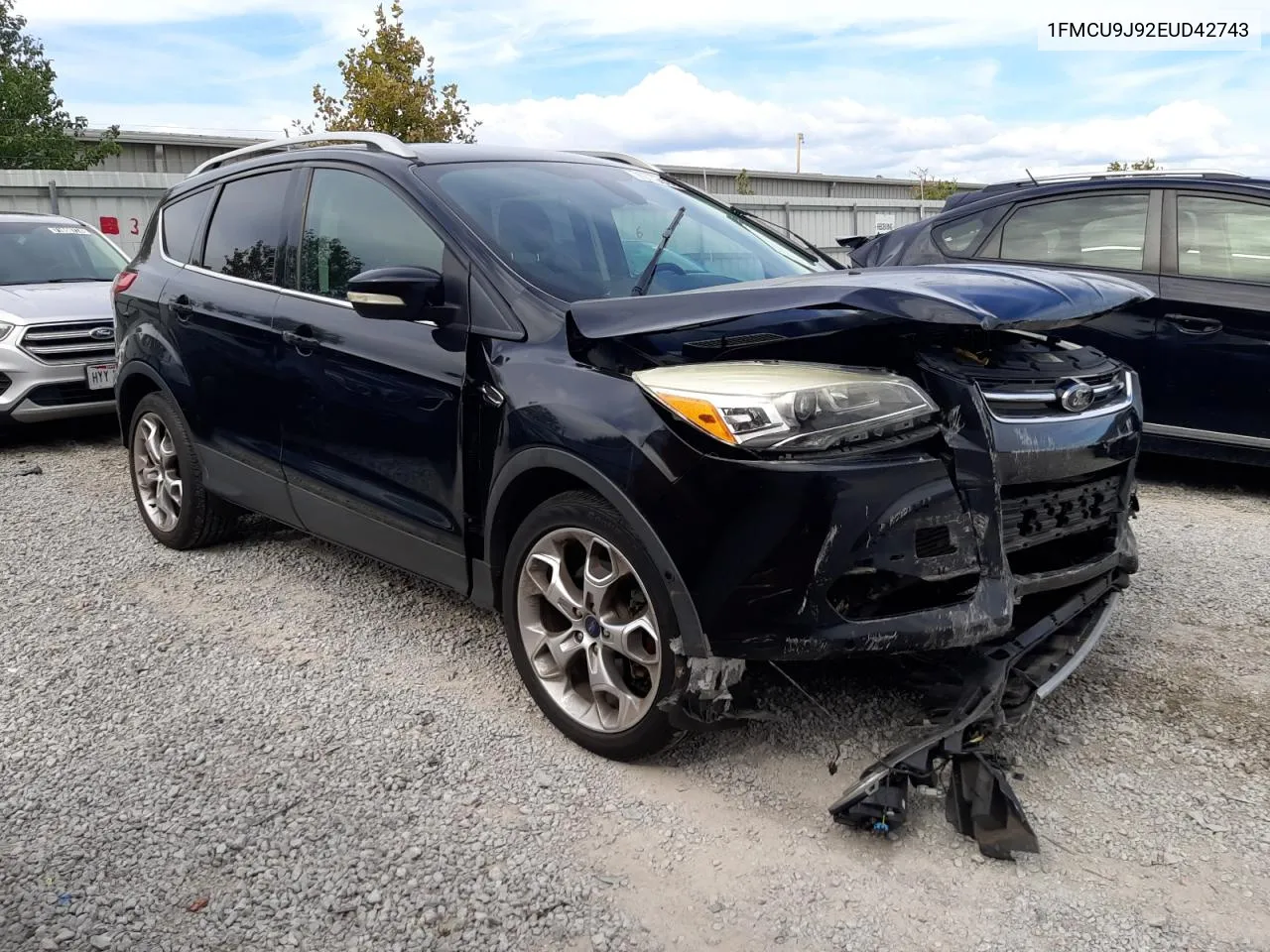 2014 Ford Escape Titanium VIN: 1FMCU9J92EUD42743 Lot: 70765364