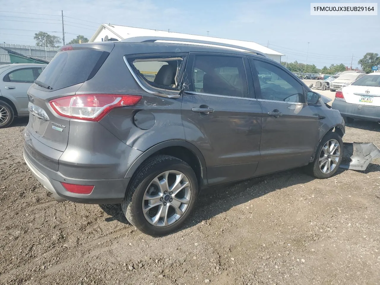 2014 Ford Escape Titanium VIN: 1FMCU0JX3EUB29164 Lot: 70819404