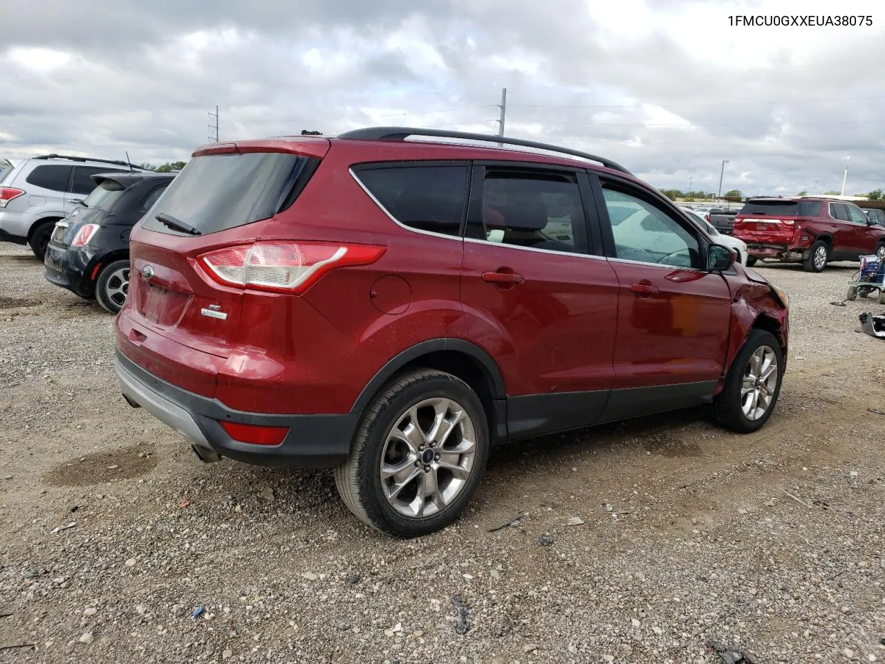 2014 Ford Escape Se VIN: 1FMCU0GXXEUA38075 Lot: 70924804