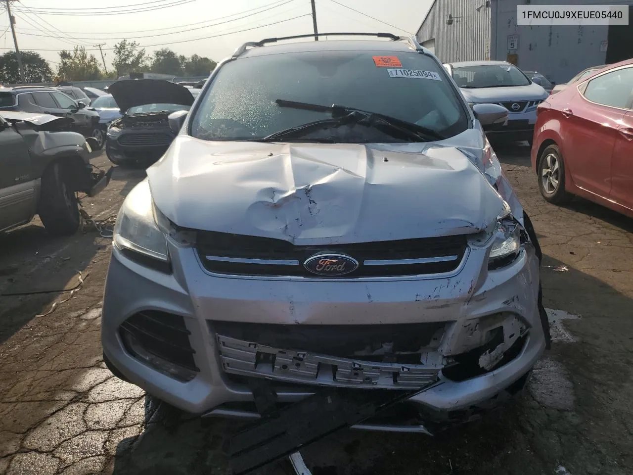 2014 Ford Escape Titanium VIN: 1FMCU0J9XEUE05440 Lot: 71025094