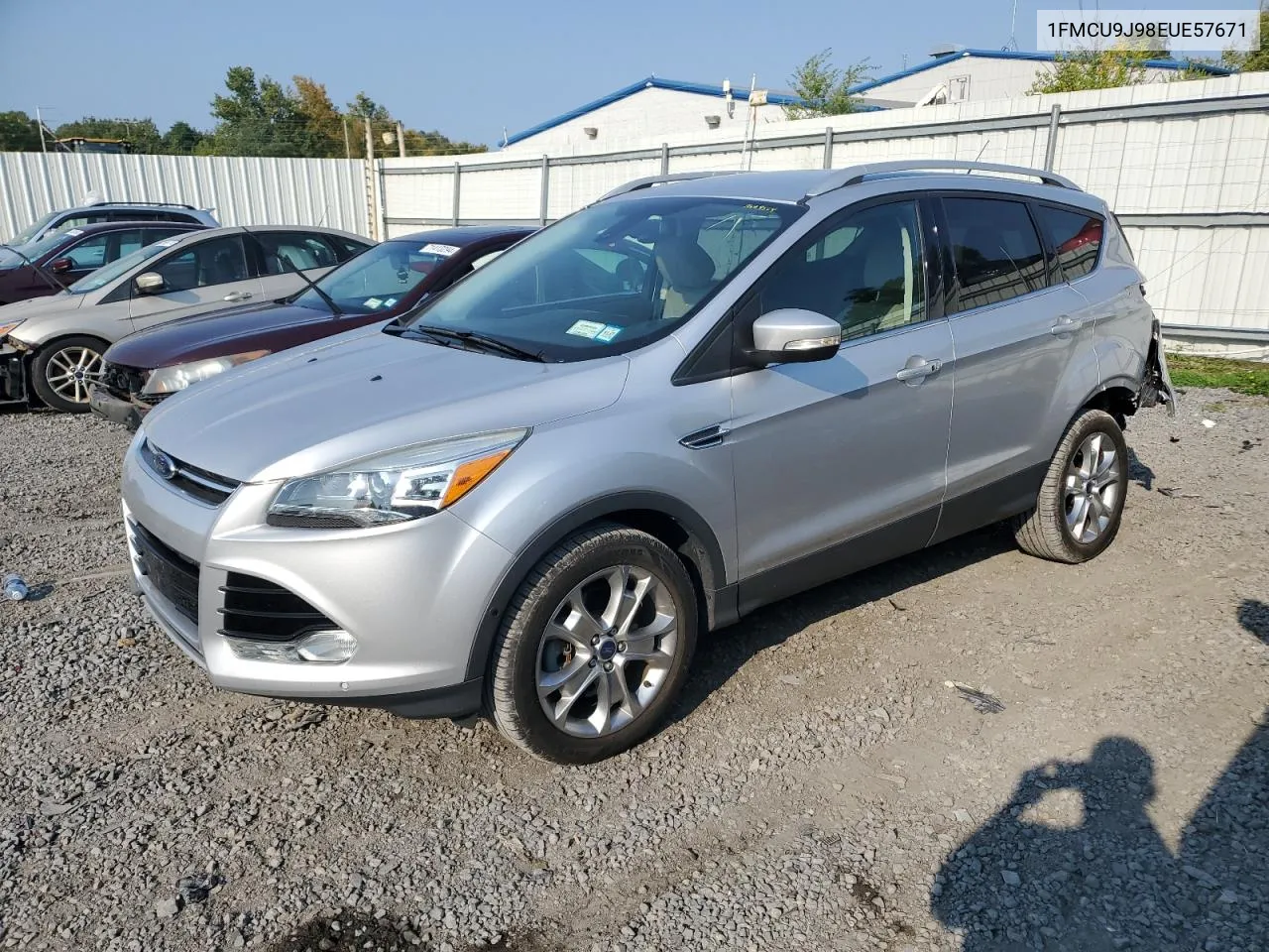 1FMCU9J98EUE57671 2014 Ford Escape Titanium