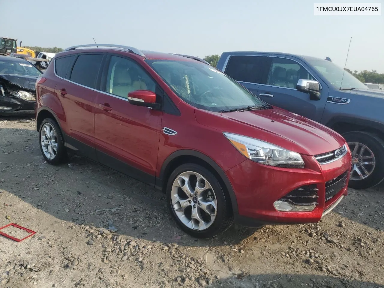 2014 Ford Escape Titanium VIN: 1FMCU0JX7EUA04765 Lot: 71047204