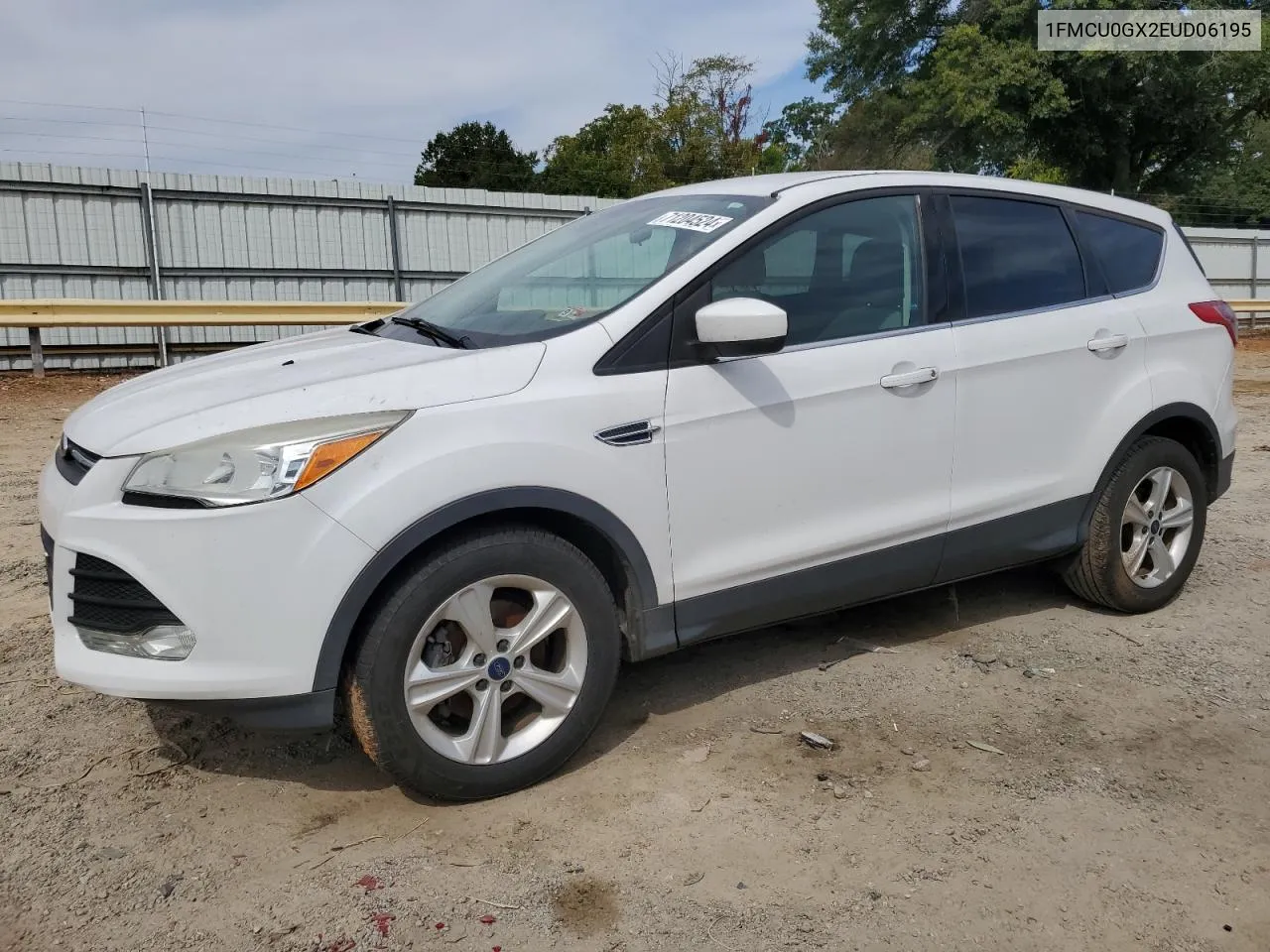 2014 Ford Escape Se VIN: 1FMCU0GX2EUD06195 Lot: 71204524