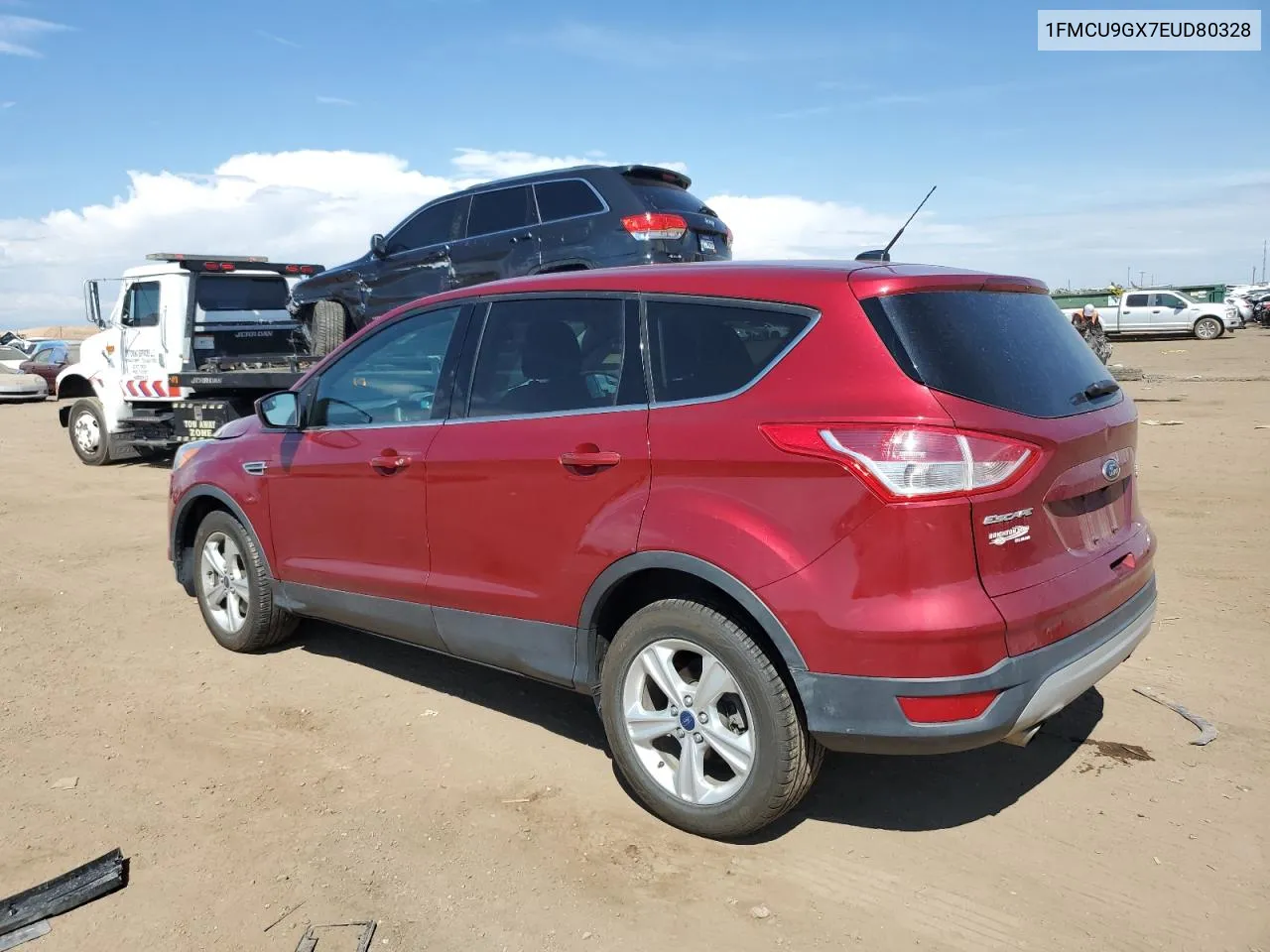 2014 Ford Escape Se VIN: 1FMCU9GX7EUD80328 Lot: 71380284