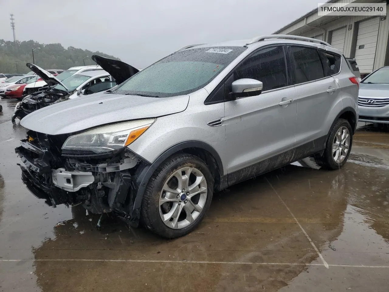 2014 Ford Escape Titanium VIN: 1FMCU0JX7EUC29140 Lot: 71475684