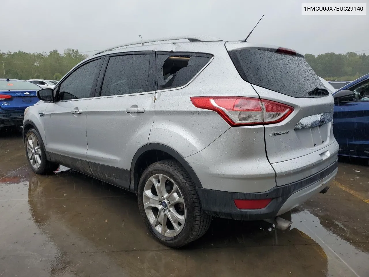 2014 Ford Escape Titanium VIN: 1FMCU0JX7EUC29140 Lot: 71475684