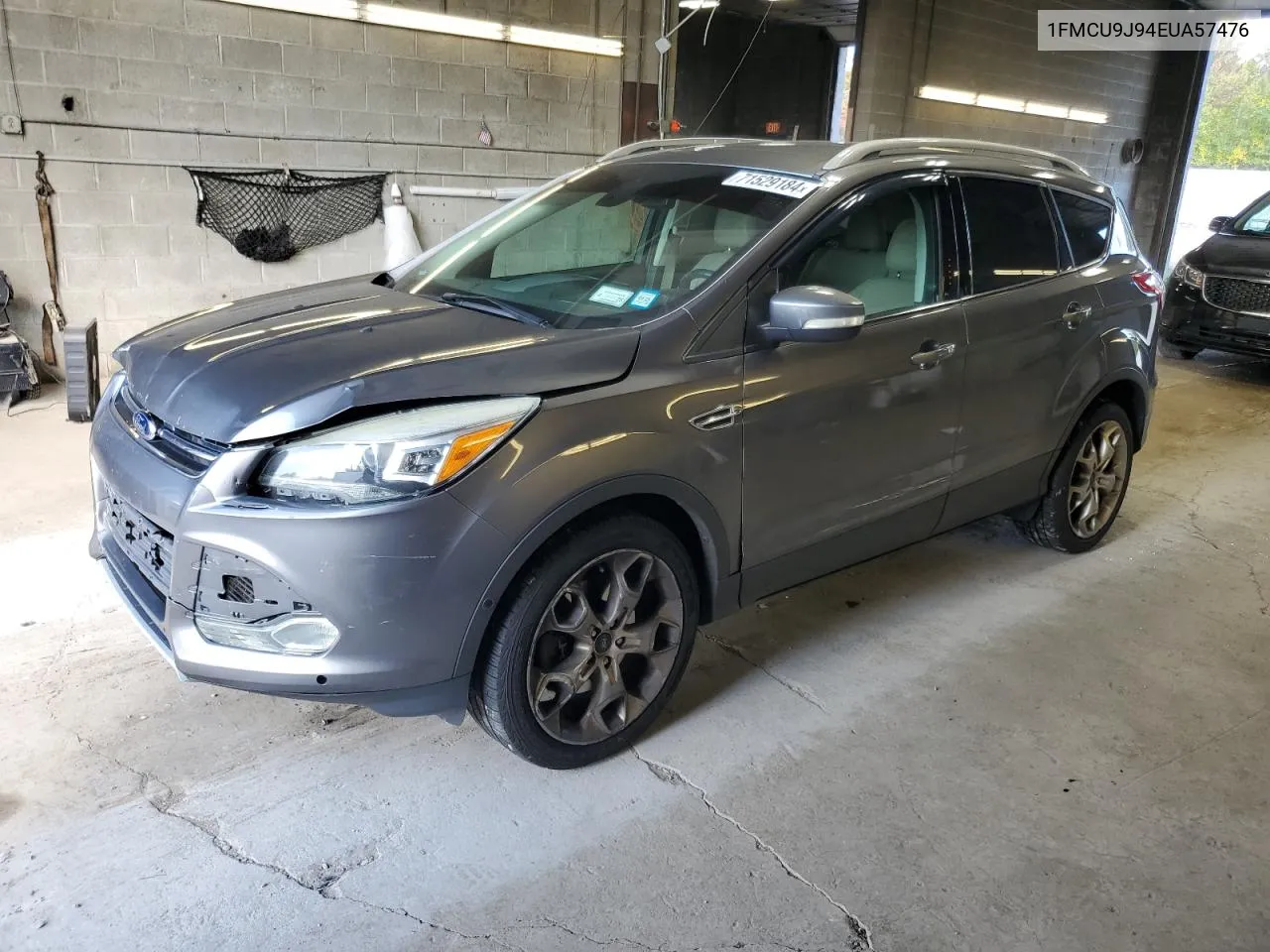 2014 Ford Escape Titanium VIN: 1FMCU9J94EUA57476 Lot: 71529184