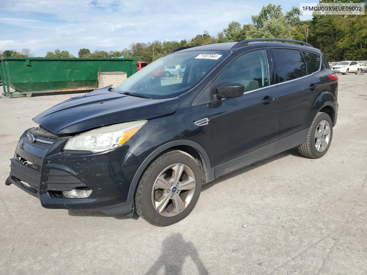 2014 Ford Escape Se VIN: 1FMCU0GX9EUE09002 Lot: 71587944