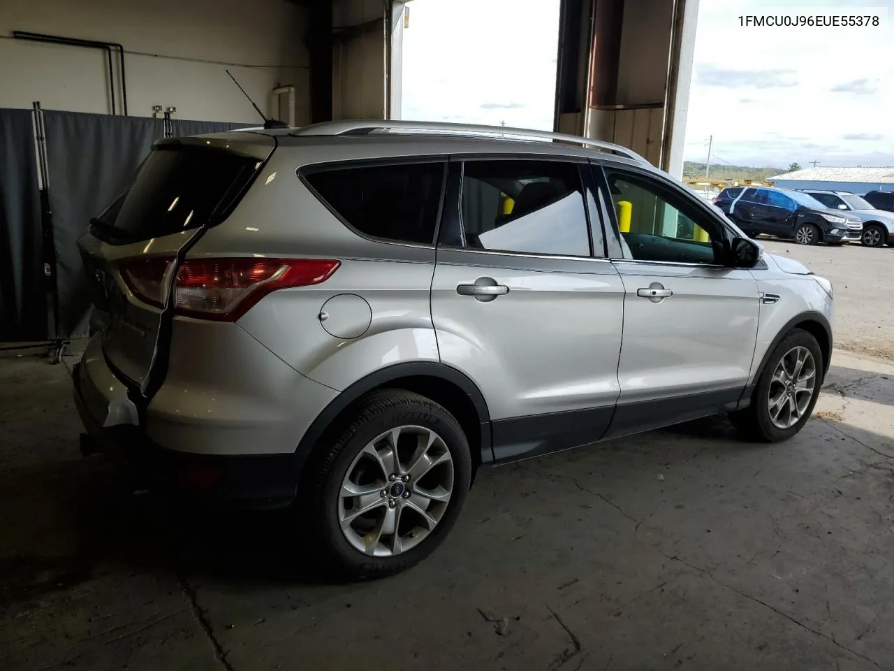 2014 Ford Escape Titanium VIN: 1FMCU0J96EUE55378 Lot: 71662384