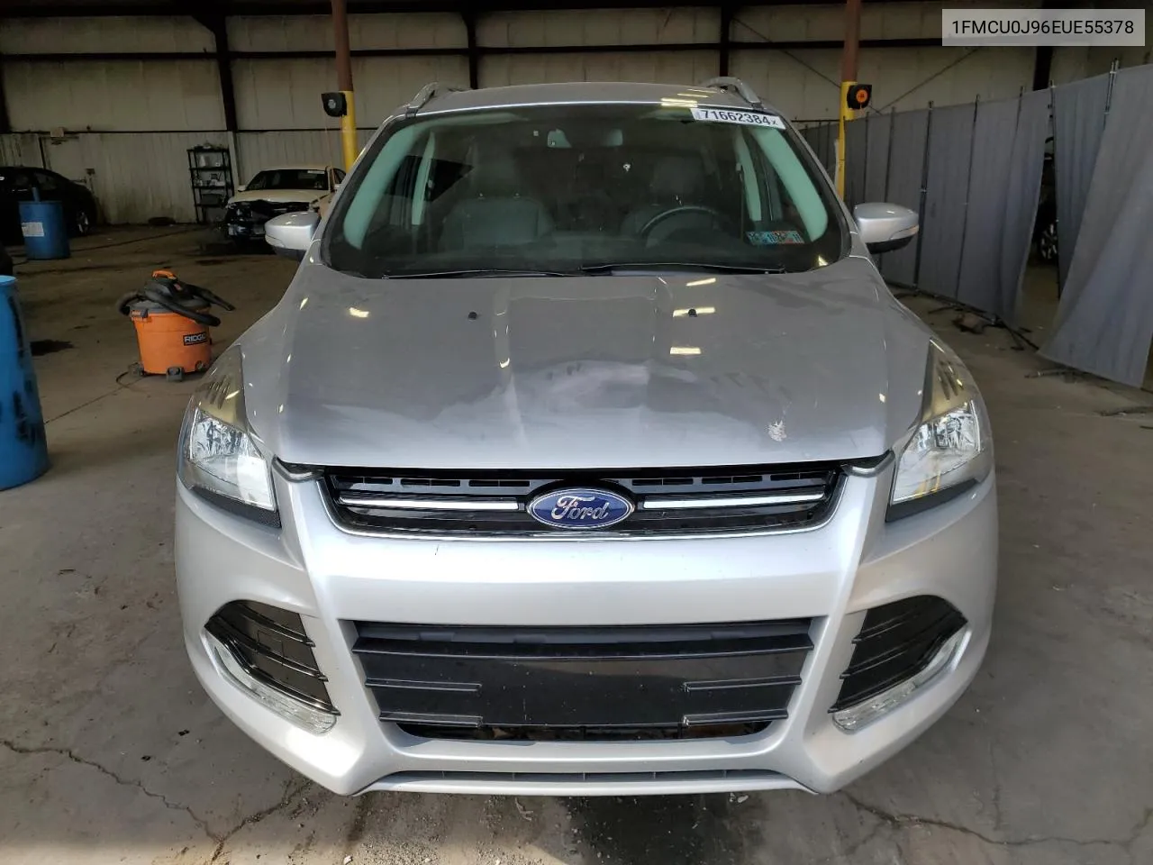 2014 Ford Escape Titanium VIN: 1FMCU0J96EUE55378 Lot: 71662384