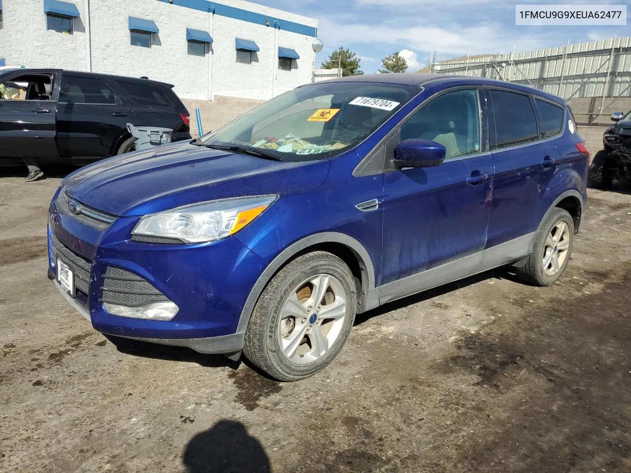 2014 Ford Escape Se VIN: 1FMCU9G9XEUA62477 Lot: 71679704