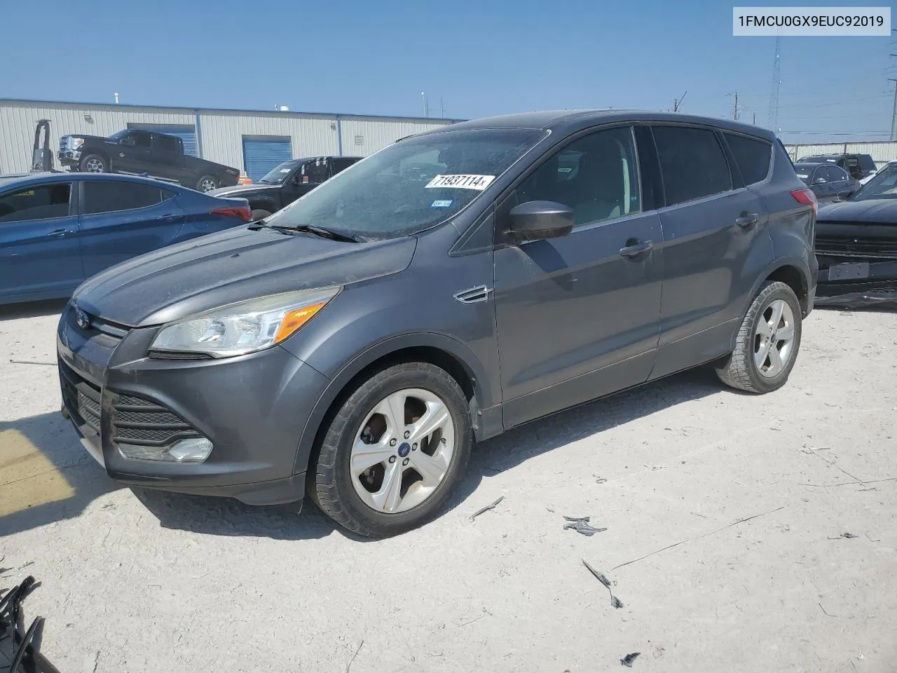 2014 Ford Escape Se VIN: 1FMCU0GX9EUC92019 Lot: 71937114