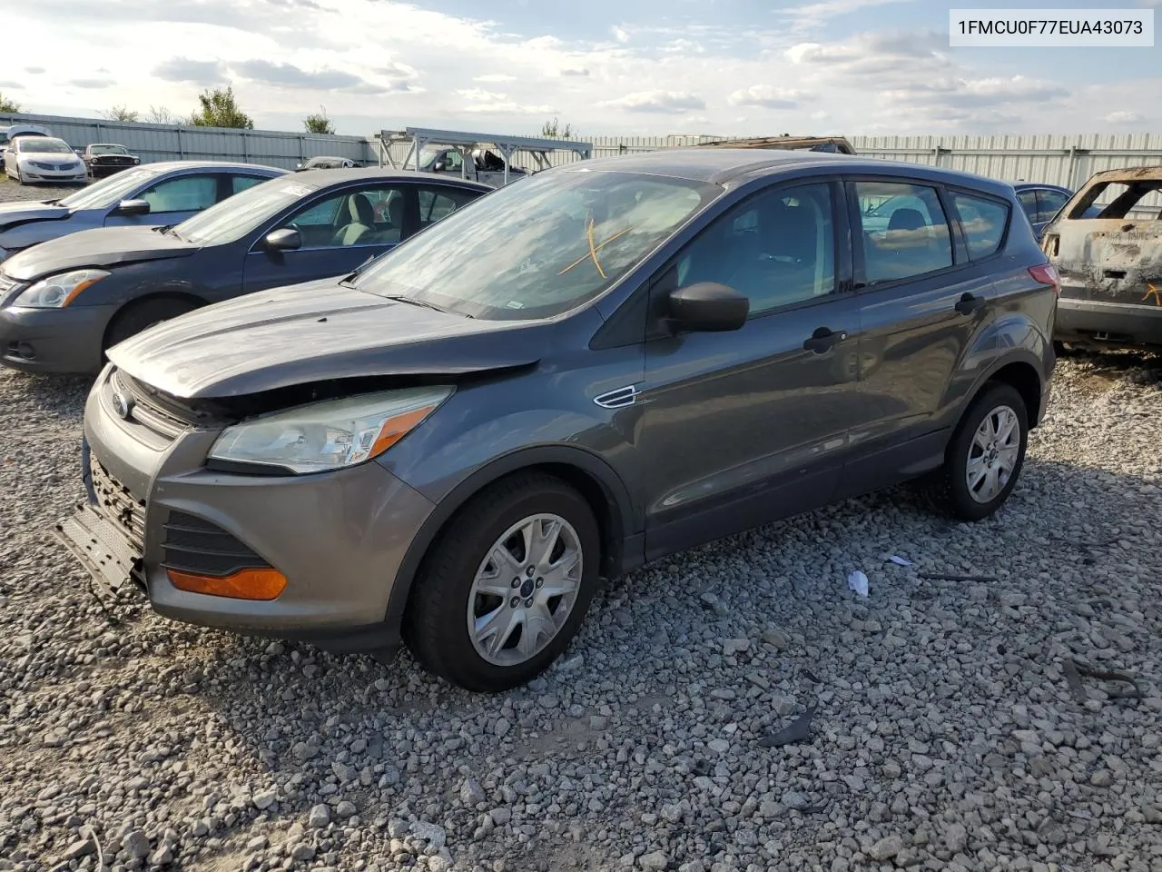 2014 Ford Escape S VIN: 1FMCU0F77EUA43073 Lot: 71995834