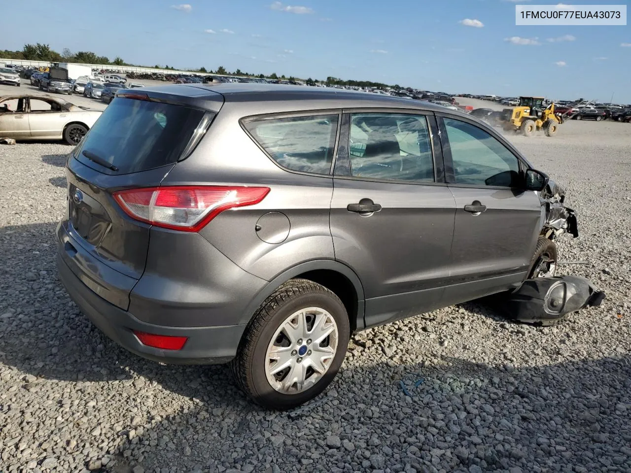 2014 Ford Escape S VIN: 1FMCU0F77EUA43073 Lot: 71995834