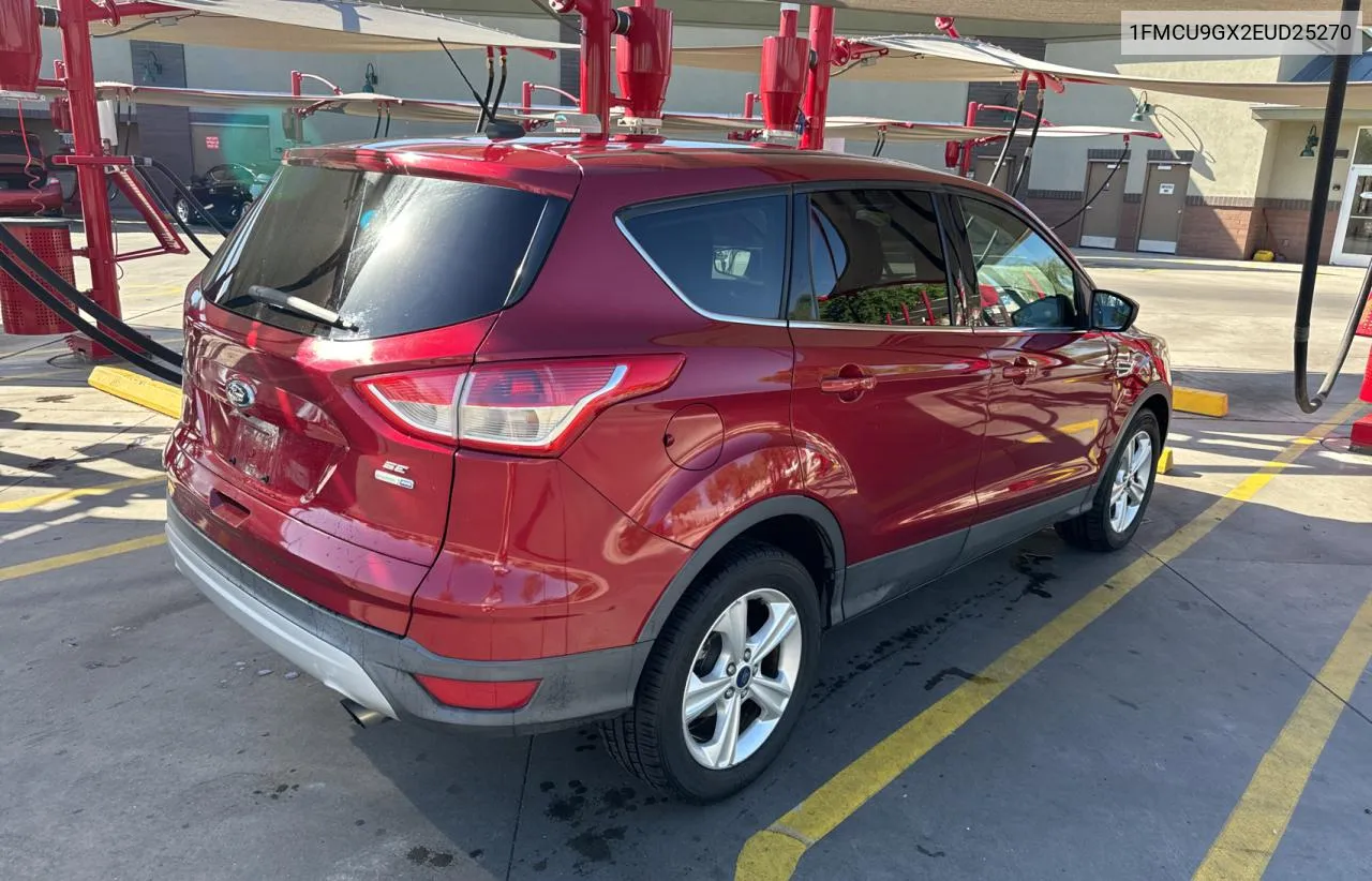 2014 Ford Escape Se VIN: 1FMCU9GX2EUD25270 Lot: 72183954