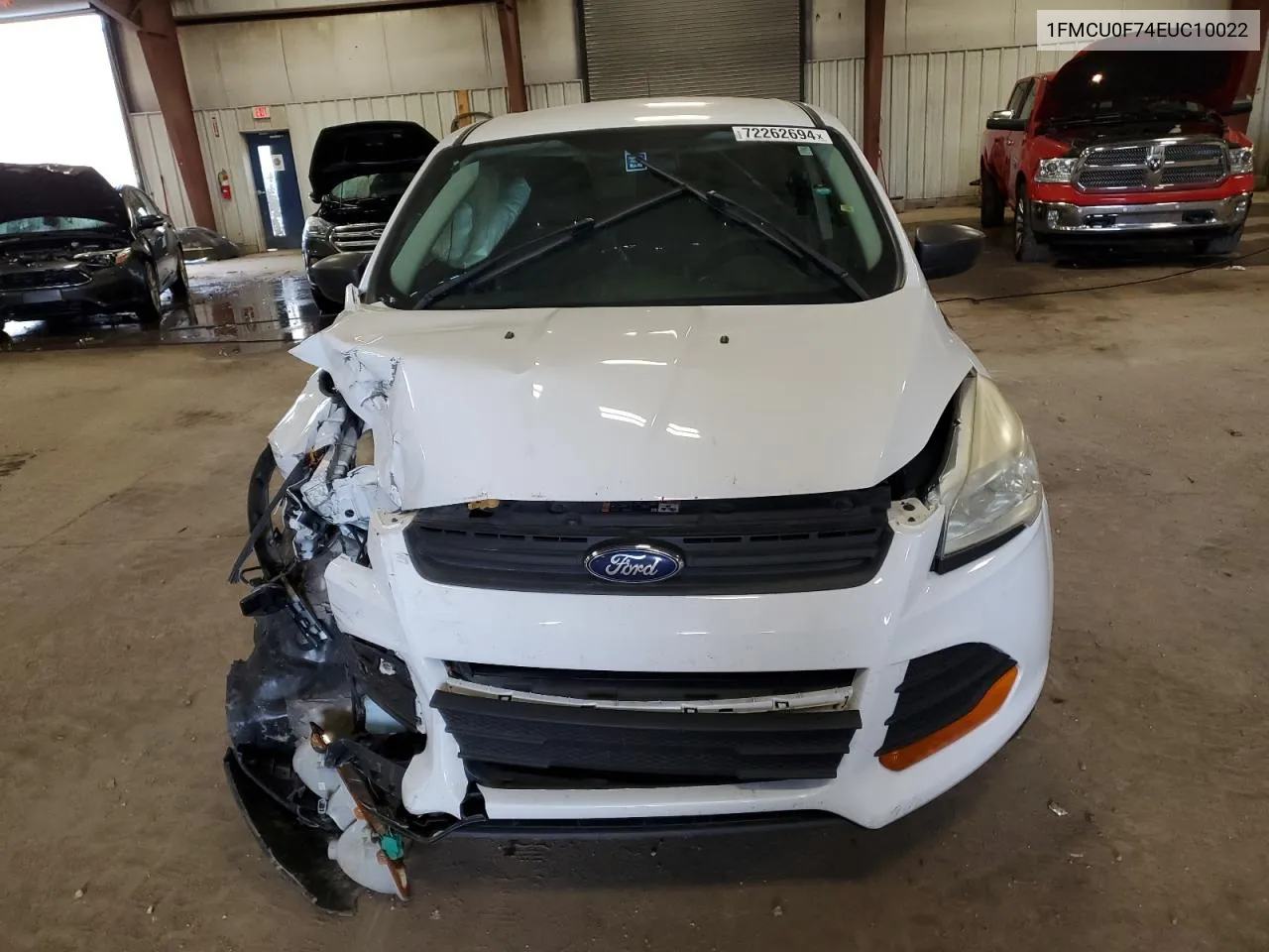 2014 Ford Escape S VIN: 1FMCU0F74EUC10022 Lot: 72262694