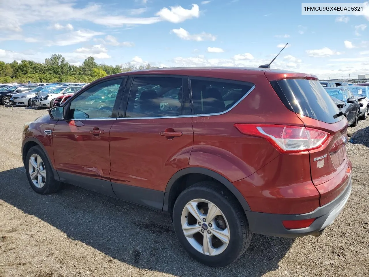 2014 Ford Escape Se VIN: 1FMCU9GX4EUA05321 Lot: 72500544